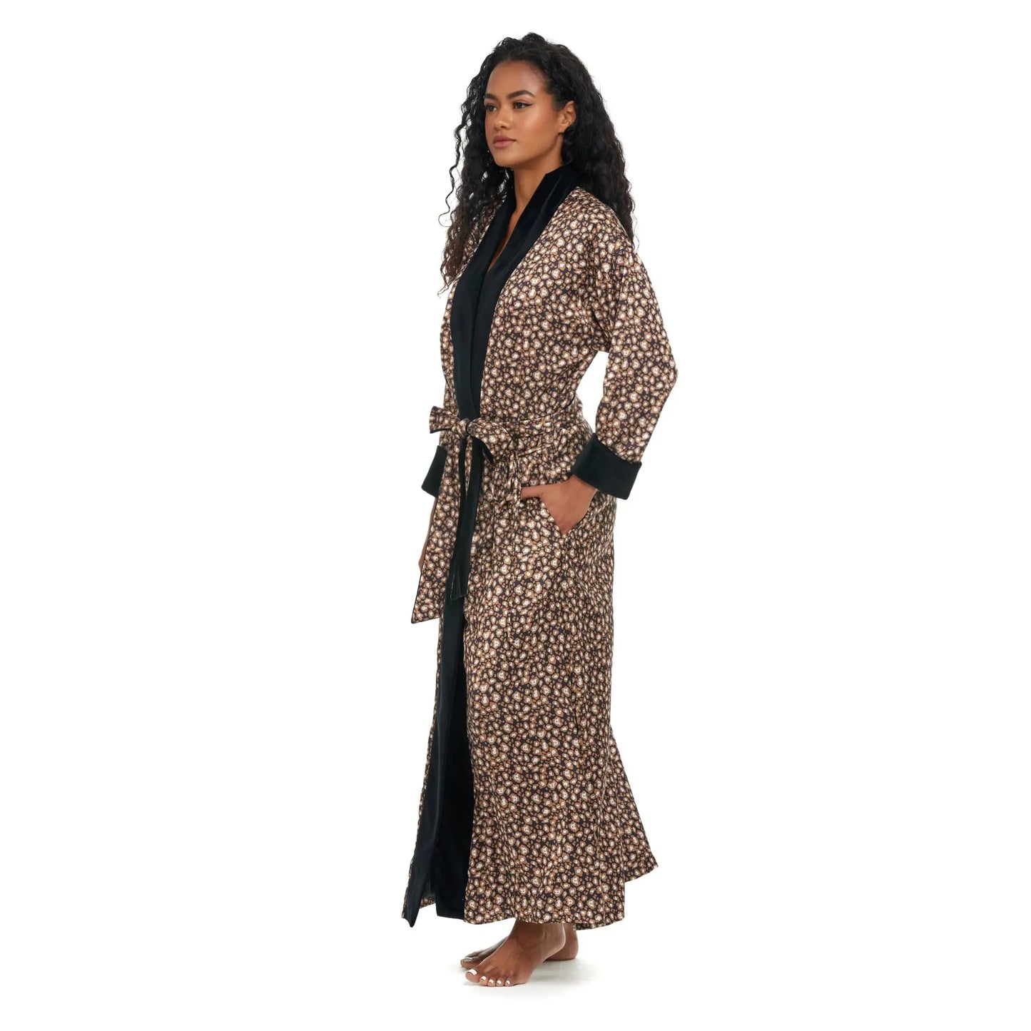 Cheetah Nights Robe Queens Wear Robes