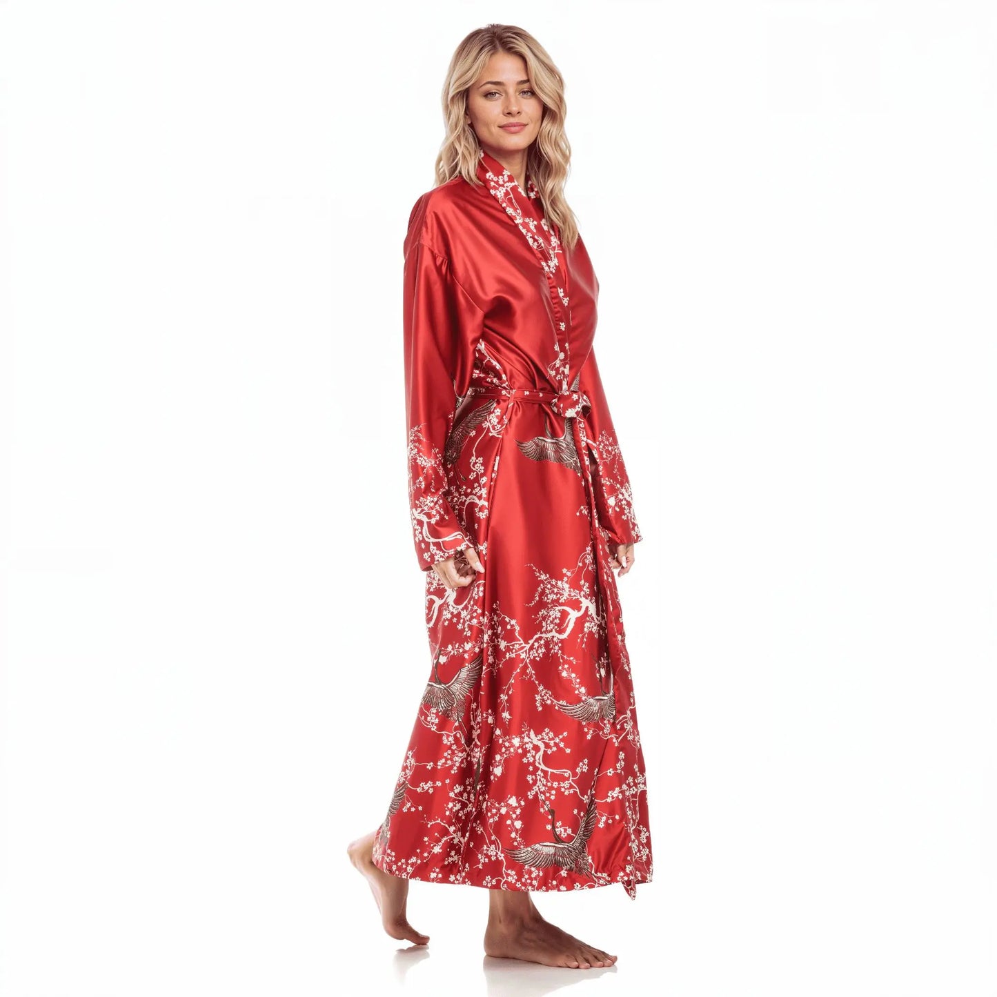 Imperial Blossom Robe side view Queens Wear Robes