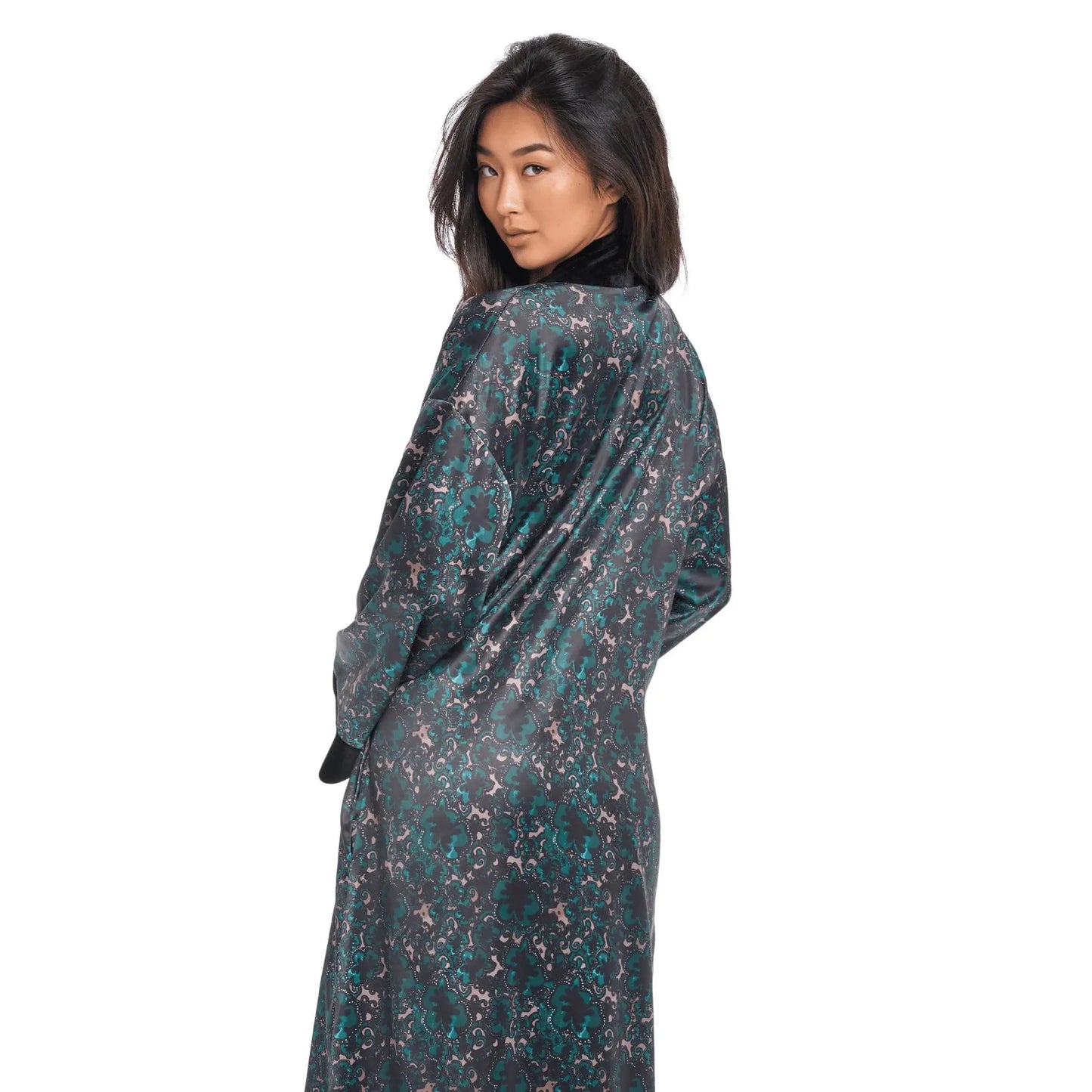 Emerald Rose Robe Queens Wear Robes