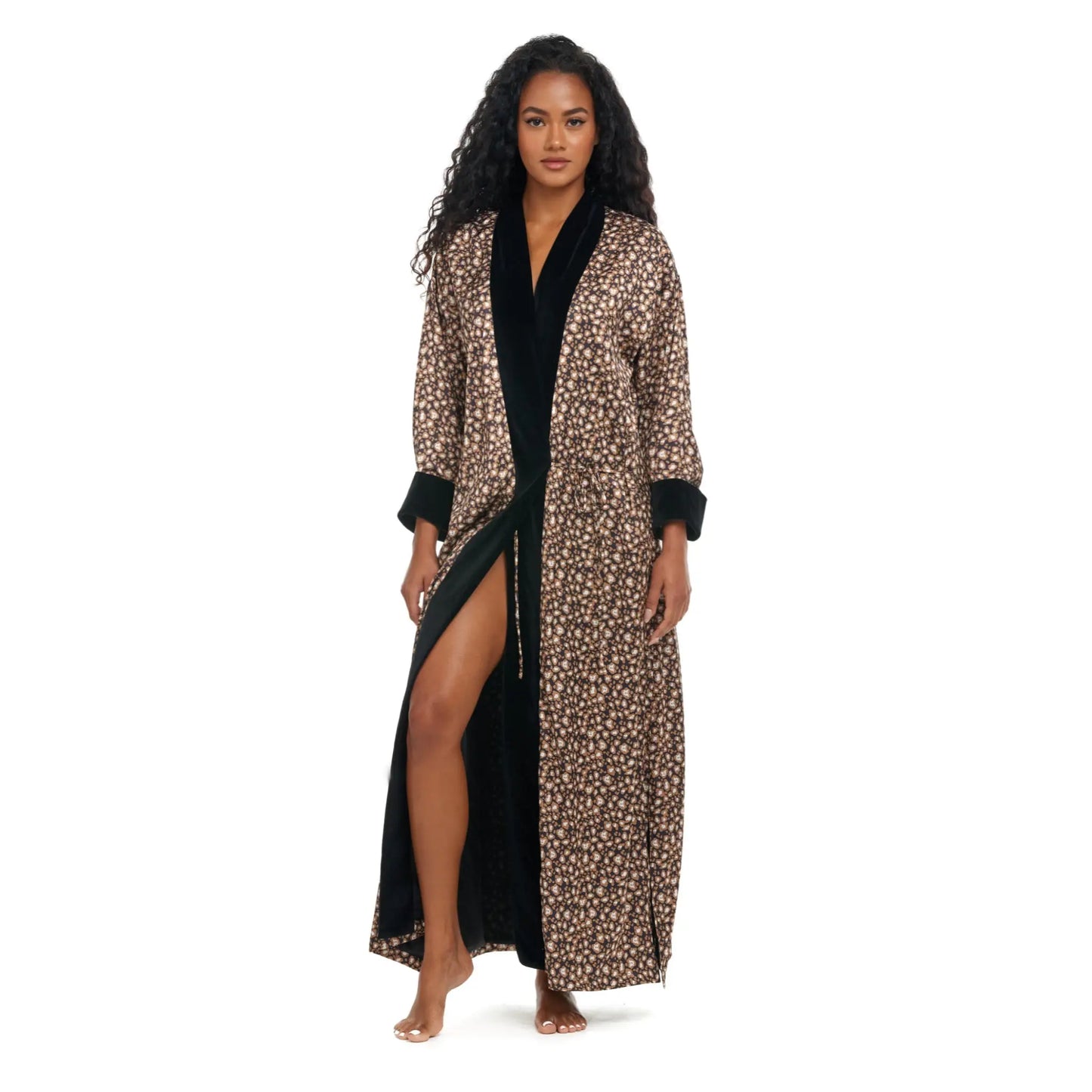 Cheetah Nights Robe Queens Wear Robes