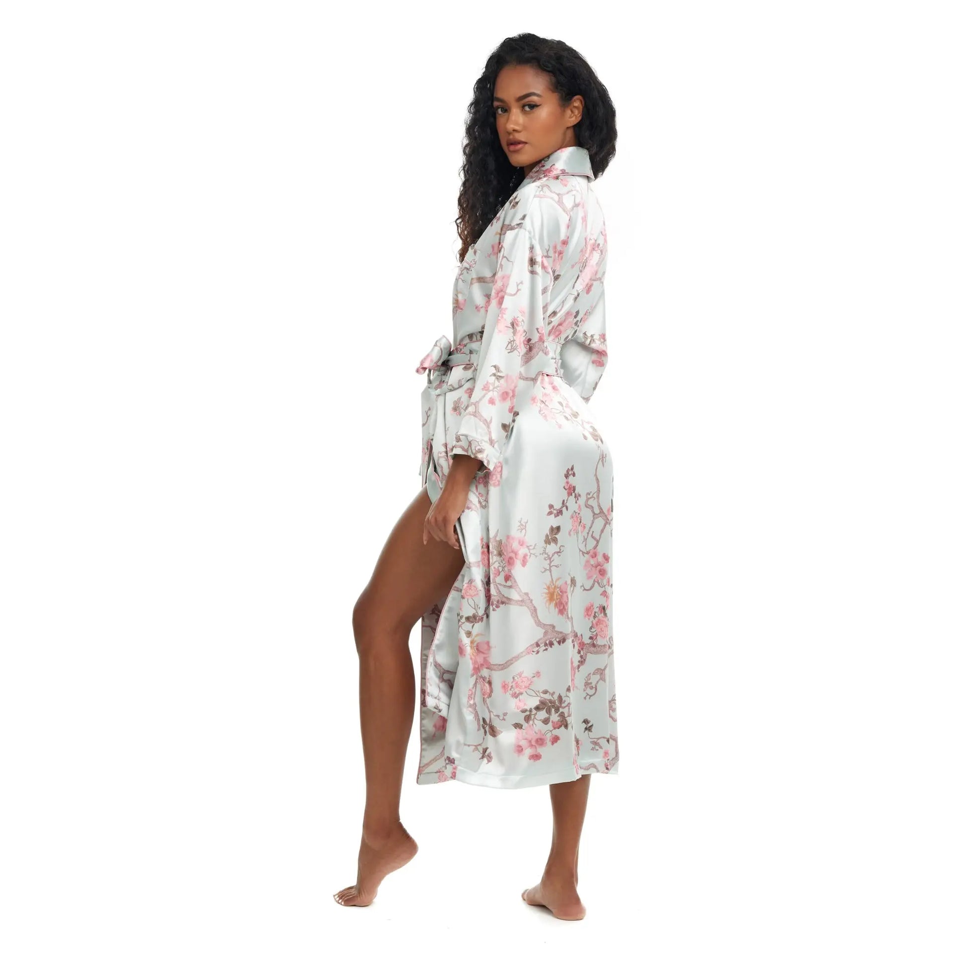 Cherry Blossom Whisper Robe PRE-ORDER Estimated to ship between 10/19 and 10/31 Queens Wear Robes